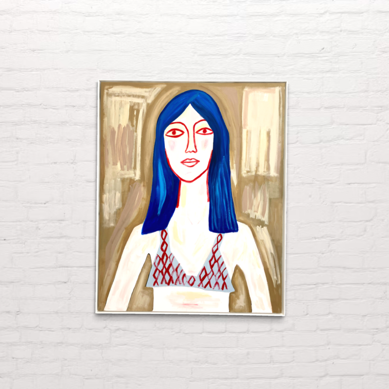 Sylvester studio wall square